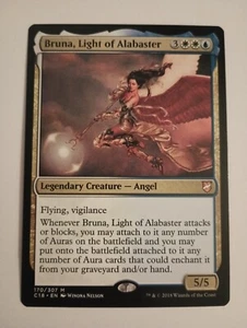 Bruna, Light of Alabaster NM/M Commander 2018 C18 Magic the Gathering MTG - Picture 1 of 2