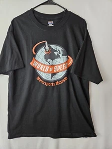 Hanes Beefy-T Men's XL World Of Sports Motor Sports Museum Black Pullover - Picture 1 of 9