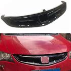 Black Front Bumper Grille Grill Cover For Honda 2006-2008 Civic FD2 JDM