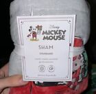 NWT Pottery Barn Kids Disney Mickey Mouse Holiday TRUCK STANDARD SHAM