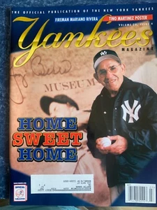 YANKEES - MAGAZIN Yogi Berra Mariano Rivera Tino Martinez - Bild 1 von 1