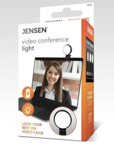 Jensen Video Conference Light; Clips to Your Phone or Tablet; 9 Light Modes NEW - Picture 1 of 6