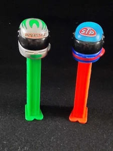 Helmet Pez Dispensers Nascar - #43 STP Richard Petty & Interstate Batteries - Picture 1 of 2