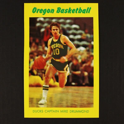 University Of Oregon 1977 1978 Ducks Basketball NCAA Pocket Schedule U of O VTG - Image 1 of 4