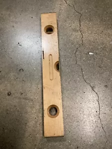Vintage Craftsman Reproductions Wood Level l 2 Bubbles S/N 13273 - Picture 1 of 4