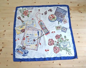 Damen Schultertuch Seidentuch 86 cm x 86 cm quadratisch N021 - Bild 1 von 2