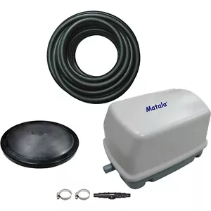NEW Small pond aeration complete system w/30' Sink TUBE/ diffuser Pro 2 PLUS KIT - Picture 1 of 2