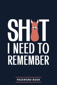 Shit I Need To Remember: Internet-Passwort-Logbuch - Bild 1 von 2