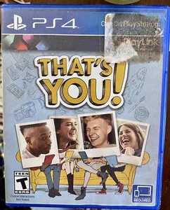 Playstation 4 PS4 “Thats You” Video Game - Picture 1 of 3