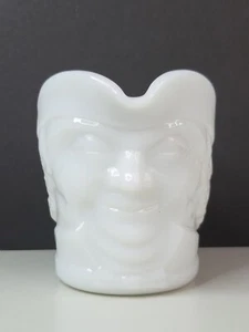 Vintage Federal Milk Glass Toby Glass Creamer Heat Proof - Picture 1 of 7