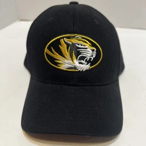 Missouri Tigers MIZZOU Mütze Herren Einheitsgröße schwarz Hakenschlaufe Strapback Cap NCAA University - Bild 1 von 8