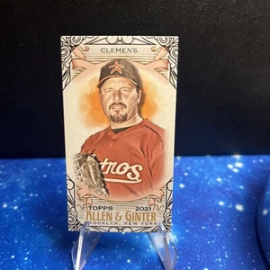 Roger Clemens 2021 Topps Allen & Ginter Baseball Black Border Mini #263 Astros - Picture 1 of 2