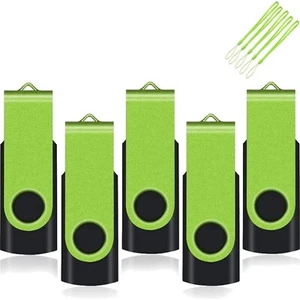 Durable 5 Stück USB 2.0 Stick Set in Metall Design - Schnelle Datenübertragung - Bild 1 von 2