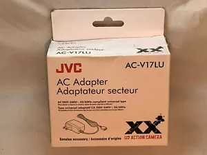 NEW JVC AC-V17LU AC Adapter for Adixxion for GC-XA1 HD Action Camera - FREE SHIP - Picture 1 of 6