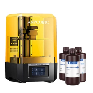 Imprimante 3D résine LCD ANYCUBIC Photon Mono M5s Pro 14K + résine UV Cure ABS + eau - Photo 1/14