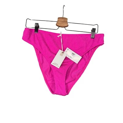 Pantalones de bikini Good American Always Fits Good Waist para mujer talla 5/6 rosa hawaiano Foto 1 de 4