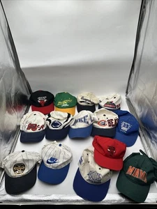 Lote de gorras deportivas vintage años 90 paquete apex one especialidades deportivas - Imagen 1 de 10