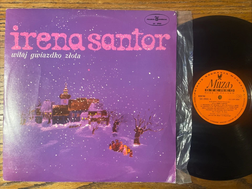 Irena Santor Christmas Koledy I Pastoralki LP Muza SX 900 Polskie Nagrania M- - Image 1 of 4
