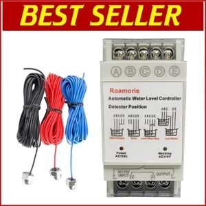 Automatic Water Level Controller with 6.5ft Stainless Steel Sensor & LCD Display - Picture 1 of 8