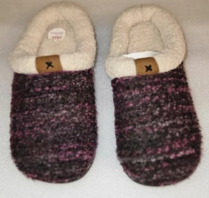 Dearfoams bequeme lila Damen-Slipper Medium 7-8 Hausschuhe Nachtwäsche - Bild 1 von 12