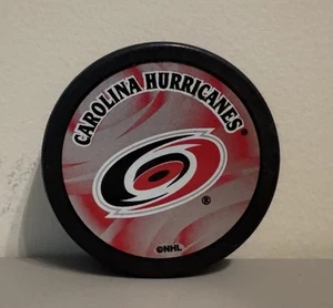 Vintage Carolina Hurricanes Hockey Puck NHL - Picture 1 of 2