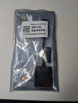 Dell DANARBC084 DisplayPort to DVI Adapter New Still Sealed - Image 1 of 4
