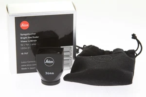 [COMO NUEVO] Leica Bright Line View Finder 36 mm X1 Veiwfinder (18707) -- EE. UU. NEGOCIOS - Imagen 1 de 7