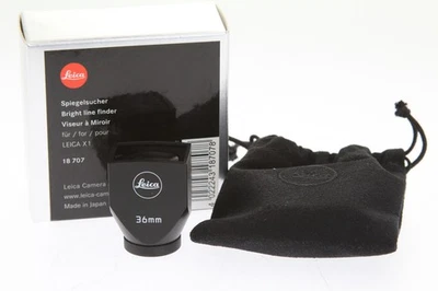 [COMO NUEVO] Leica Bright Line View Finder 36 mm X1 Veiwfinder (18707) -- EE. UU. NEGOCIOS Foto 1 de 4