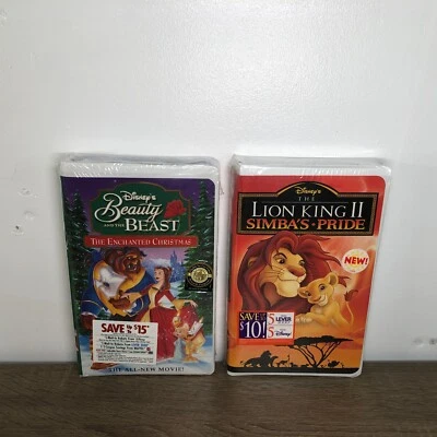 Disney Beauty And The Best The Enchanted Christmas The Lion King 2 Broken Seal - Image 1 of 4