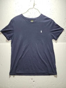 Polo Ralph Lauren t-shirt uomo grande blu girocollo manica corta leggera - Foto 1 di 15