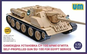Pistola autopropulsada Unimodels UM471 - 1:72 SU-100 para servicio egipcio - Imagen 1 de 1