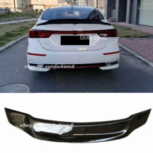 For 2019 2020 2021 Kia Forte K3 Glossy Black DuckBill Rear Spoiler Trunk Wing - Picture 1 of 14
