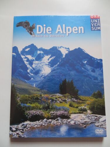 DVD Die Alpen - Im Reich des Steinadlers Neu OVP Trilogie Naturgeschichte der Al