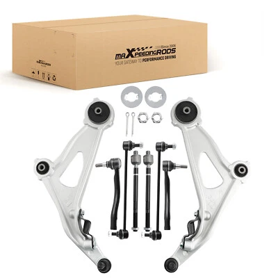 Brazos de control inferiores delanteros 8 piezas para Infiniti JX35 QX60 2013 2014 2015 2016-2022 Foto 1 de 4