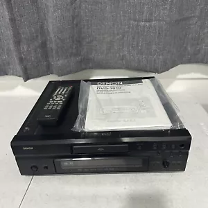 Denon DVD-3910 Universal Player HDMI With Remote. Missing FF Button See Photos - Picture 1 of 10