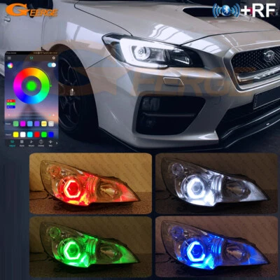 Para Subaru Legacy Outback Liberty Hex LED RGB Ojos de Ángel Kit Anillos Halo BT APP Foto 1 de 4