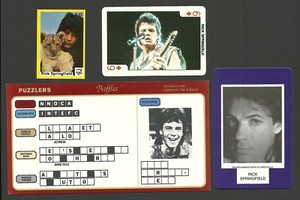 Rick Springfield Actor Pop Music Singer Fab Card Collection