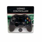 Xbox Wired Controller Black Original Dual Analog Joysticks - Xbox, Brand New