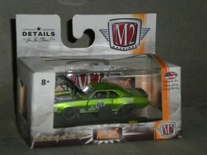 1/64th M2 Auto Mods R4 Chevrolet Camaro SS/RS 396 Metallic Green - Picture 1 of 1