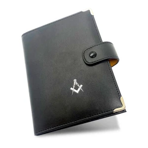 Masonic Soft Faux Leather Ritual Book Cover for you pocket size book - Picture 1 of 6