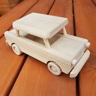  Wooden Toy Trabant Car Made of Natural Beech Wood