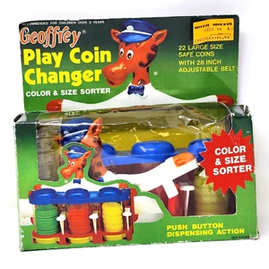 Arco Toys R Us TRU Geoffrey Play Coin Changer Dispenser RARE Toy Vintage 1981 - Picture 1 of 19