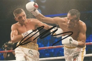 BOXING: LEE SELBY 'LIGHTNING' SIGNED 6x4 ACTION PHOTO+COA - Picture 1 of 1