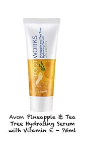 Avon Foot Works Pineapple & Tea Tree Hydrating Serum with Vitamin E - 75ml - Picture 1 of 1