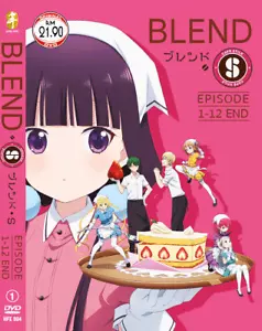 DVD ANIME BLEND-S Complete TV Series Vol.1-12 End English Subtitle Region All - Picture 1 of 5