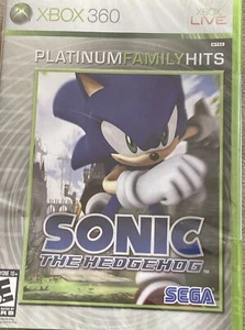 Sonic the Hedgehog (Microsoft Xbox 360, 2006) Platinum Family Hits New & Sealed! - Picture 1 of 6