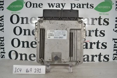 391B12BRG7 Hyundai Accent 2015-17 unidade de controle de motor módulo ECU FABRICANTE DE EQUIPAMENTO ORIGINAL 1C4 231 B9 - Imagem 1 de 4