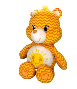 Funshine Care Bär Plüsch Sunshine Chevron 19 Zoll gelber Bär Stofftier 2015 - Bild 1 von 5
