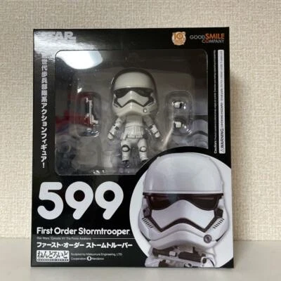 Nendoroid Star Wars First Order Stormtrooper Figure #599 Good Smile Company - Image 1 of 3