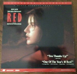 Three Colors: RED (Laserdisc Widescreen) Irene Jacob